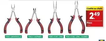 Promotion Exclusives de 1
Pince : Découvrez l'Offre incontournable