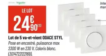 Promotion Exclusives de 5
Va et vient : Découvrez l'Offre incontournable