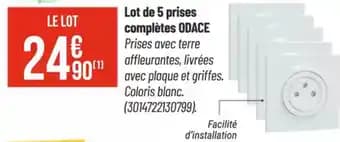 Promotion Exclusives de 3
Prises : Découvrez l'Offre incontournable