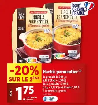 Promotion Exclusives de 4
Hachis : Découvrez l'Offre incontournable