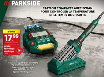 PARKSIDE Station de soudage numérique