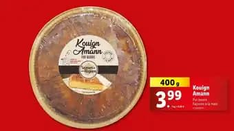 Saveurs de nos Régions Kouign Amann