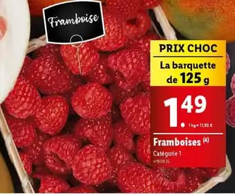 Promotion Exclusives de 8
Framboise : Découvrez l'Offre incontournable