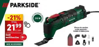 PARKSIDE Outil multifonction