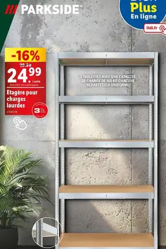 PARKSIDE Etagère pour charges lourdes