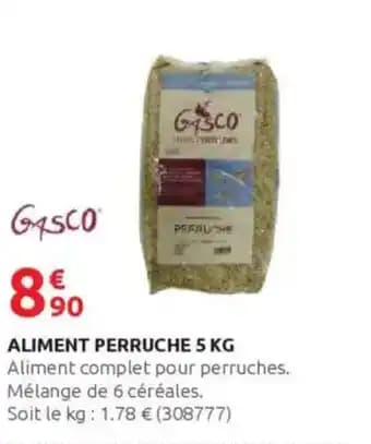 GASCO Aliment perruche 5 kg