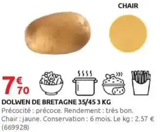 Dolwen de bretagne 35/45 3 kg