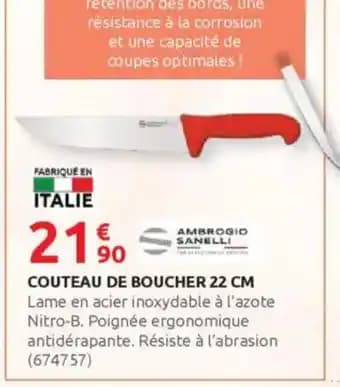 Promotion Exclusives de 3
Couteau : Découvrez l'Offre incontournable