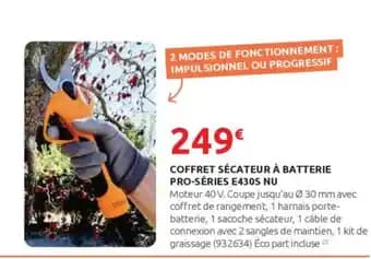 Promotion Exclusives de 49
Batterie : Découvrez l'Offre incontournable