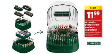 Accessoires pour perceuse-meuleuse de précision