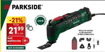 PARKSIDEⓇ Outil multifonction