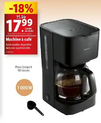 Promotion Exclusives de 8
            
        
        Machine a cafe : Découvrez l'Offre incontournable