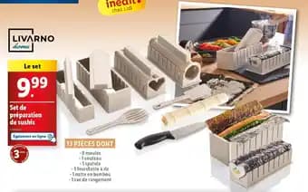 Promotion Exclusives de 5
            
        
        Sushis : Découvrez l'Offre incontournable