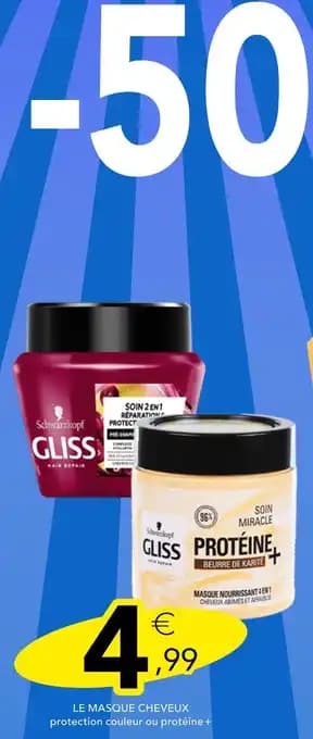 Promotion Exclusives de 4
            
        
        Masque cheveux : Découvrez l'Offre incontournable