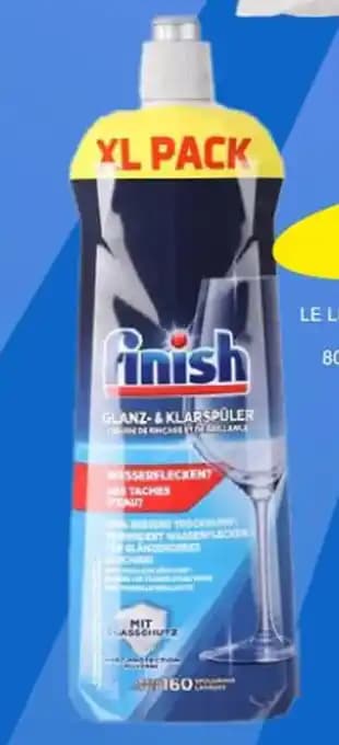 FINISH Le liquide de rincage et brillance 800 ml