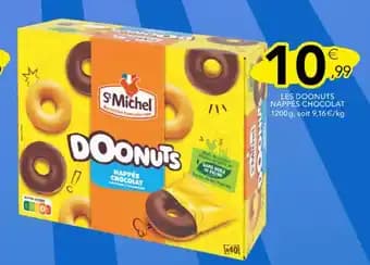 Promotion Exclusives de 1
            
        
        Doonuts nappés chocolat : Découvrez l'Offre incontournable