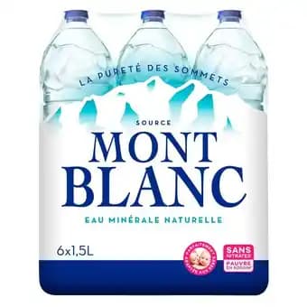MONT BLANC Eau minérale naturelle