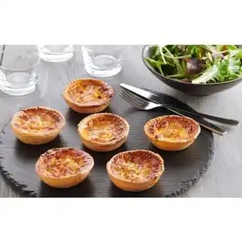 9 Mini Quiches Lorraines
