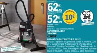 Promotion Exclusives de 70
Aspirateur : Découvrez l'Offre incontournable