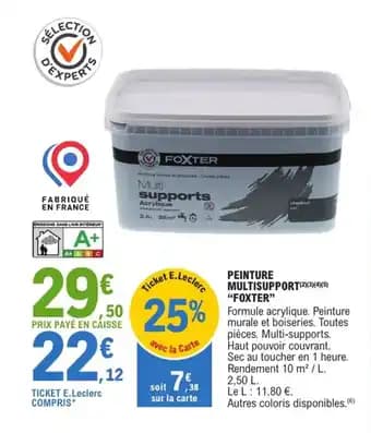 Promotion Exclusives de 11
Foxter : Découvrez l'Offre incontournable