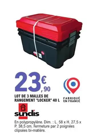 Promotion Exclusives de 73
Rangement : Découvrez l'Offre incontournable