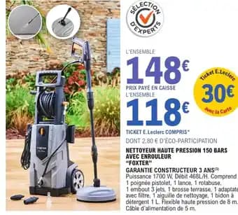 Promotion Exclusives de 1
Avec enrouleur : Découvrez l'Offre incontournable