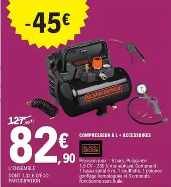 Promotion Exclusives de 6
Black & Decker : Découvrez l'Offre incontournable