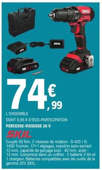 Promotion Exclusives de 31
Perceuse visseuse : Découvrez l'Offre incontournable