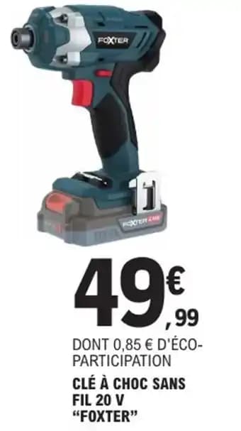 Promotion Exclusives de 2
Clé à choc : Découvrez l'Offre incontournable