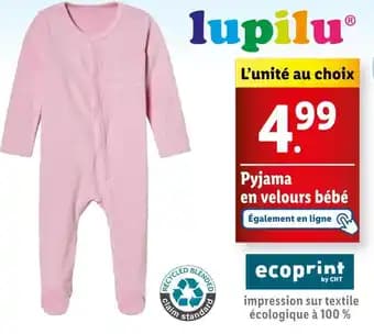 Promotion Exclusives de 1
Pyjama velours : Découvrez l'Offre incontournable
