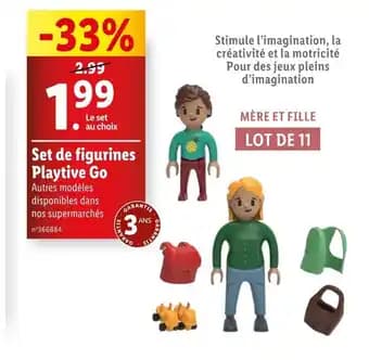 Set de figurines Playtive Go