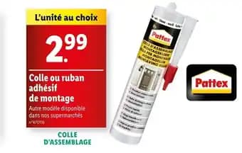 Promotion Exclusives de 2
Pattex : Découvrez l'Offre incontournable