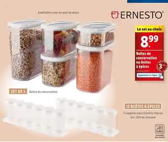 Promotion Exclusives de 14
Épices : Découvrez l'Offre incontournable