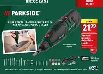 Promotion Exclusives de 7
Meuleuse sans fil : Découvrez l'Offre incontournable