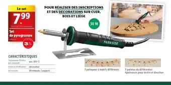 Promotion Exclusives de 4
Pyrogravure : Découvrez l'Offre incontournable