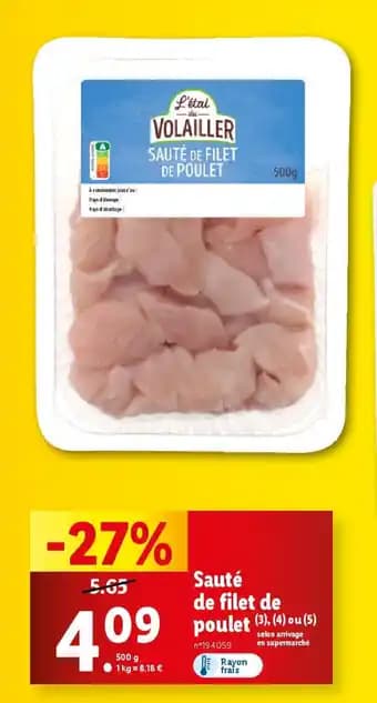 Promotion Exclusives de 2
Sauté de poulet : Découvrez l'Offre incontournable