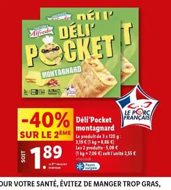 Promotion Exclusives de 3
Déli pocket : Découvrez l'Offre incontournable