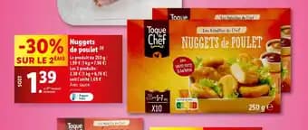 Promotion Exclusives de 12
Nuggets de poulet : Découvrez l'Offre incontournable