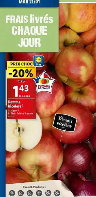 Promotion Exclusives de 83
Pomme : Découvrez l'Offre incontournable