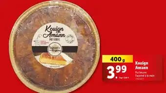 Promotion Exclusives de 2
Kouign amann : Découvrez l'Offre incontournable