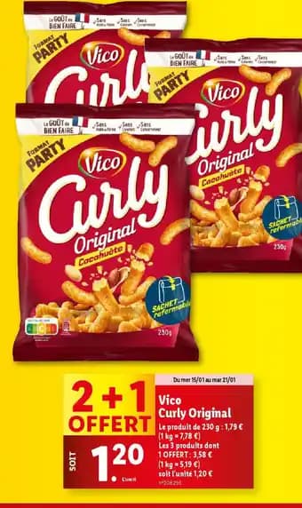 Promotion Exclusives de 4
Curly : Découvrez l'Offre incontournable