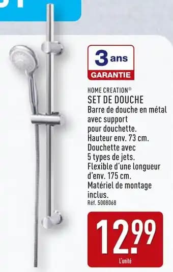 HOME CREATION Set de douche
