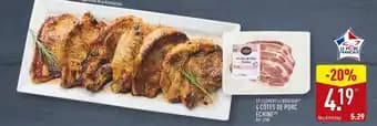 Promotion Exclusives de 5
Côtes de porc : Découvrez l'Offre incontournable