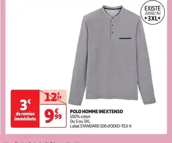 Promotion Exclusives de 34
Polo homme : Découvrez l'Offre incontournable