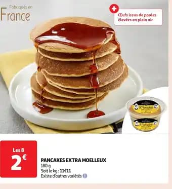 Pancakes extra moelleux 180 g