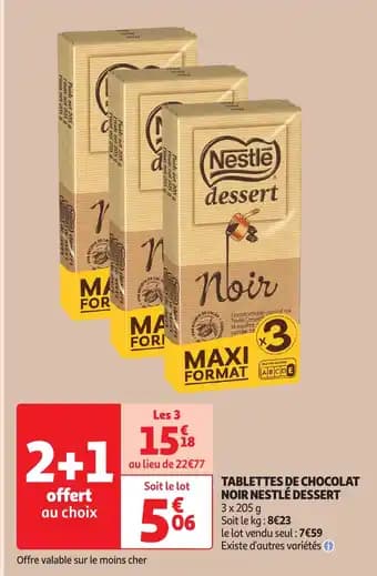Promotion Exclusives de 16
De chocolat noir : Découvrez l'Offre incontournable