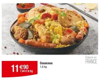 Promotion Exclusives de 7
Couscous : Découvrez l'Offre incontournable