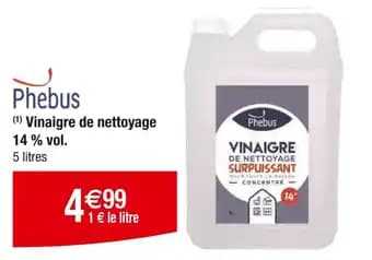 Promotion Exclusives de 18
Vinaigre 14° : Découvrez l'Offre incontournable