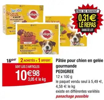 Promotion Exclusives de 2
Pâtée : Découvrez l'Offre incontournable