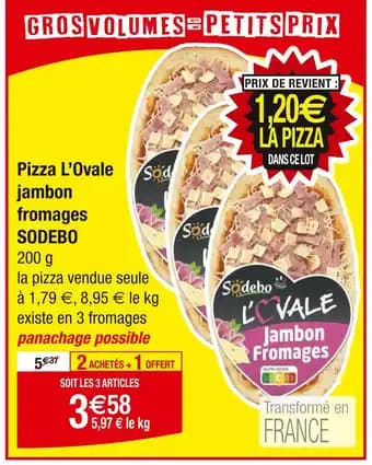 Promotion Exclusives de 3
Pizza jambon : Découvrez l'Offre incontournable